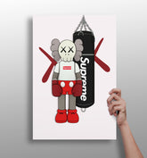 Kaws Aluminum Print.